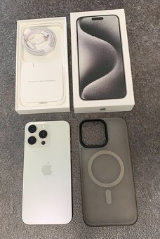Apple iPhone 15 Pro Max, 256 GB, White Titanium - 4