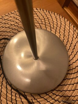Stříbrná led stolní lampa - 4