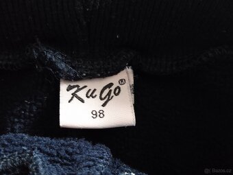 Teplé tepláky zn. Kugo vel. 98 - 4