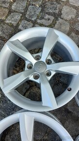 16" SADA AUDI ORIG DISKŮ 7,5JX16 ET37 5X112 A6 - 4