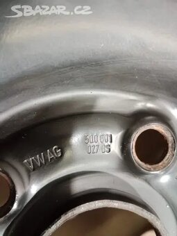 Zimní sada 105/55/R16 - 5x112 ET48 6Jx16 - pneu Continental - 4