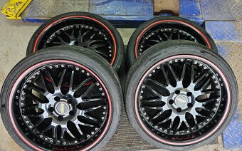 Prodám alu kola 5x112 R19 letní pneu 235/35/R19 - 4