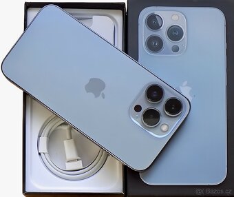 iPhone 13 Pro Sierra Blue BATERIE 100% TOP - 4