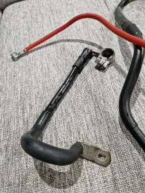 Kabely ke startéru a autobaterii na PLUS a MINUS - 4