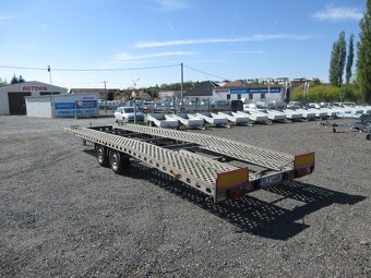 Bazarový vlek na 2 automobyly TPAV 3,5T 8,00x2,20 - 4