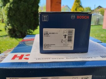 Brzdové kotouče Bosch pro Peugeot/Citroen - 4