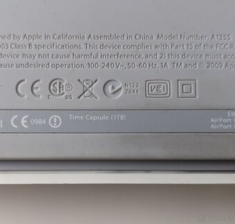 Apple Time Capsule s kapacitou 1TB - 4