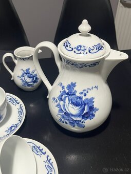 Starožitný čajový/kávový servis Henriette BOHEMIA - 4