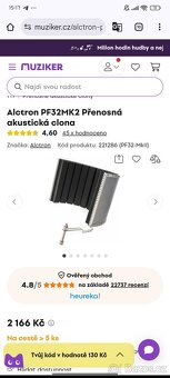 Akusticka clona k studiovému mikrofonu - 4