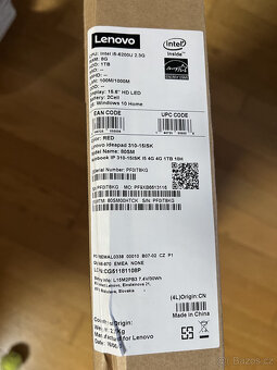 LENOVO IdeaPad 310-15ISK+nový disk SSD Patriot P220 512GB - 4