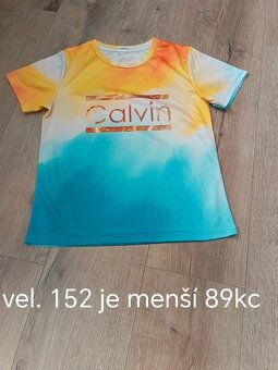 Nabízím chlapecké oblečení po synovi vel. 128/140 - 4