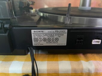 Gramofon Sony - 4