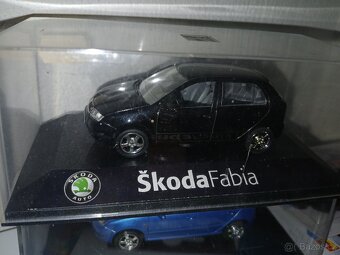 Skoda Fabia hatchback kaden 1:43 černá - 4