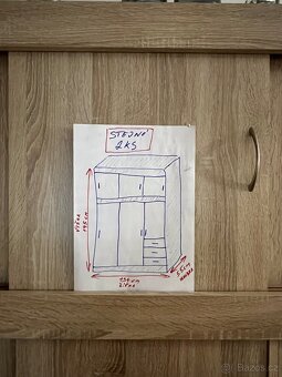 Šatní skříň 2x - 4