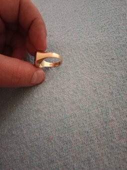 Prodám zlatý prsten - 4