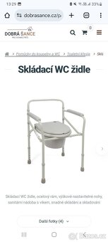 WC k posteli, zdr. pomucka - 4