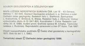 Mapy ložisek nerostných surovin - 40 ks - 4