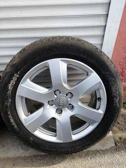 Alu kola 5x112 17 Et 37 pneumatiky 225/55/17 - 4