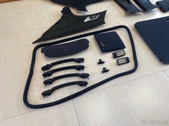 ČERNÁ STROPNICE SE ŠÍBREM BMW E46 SEDAN - 4
