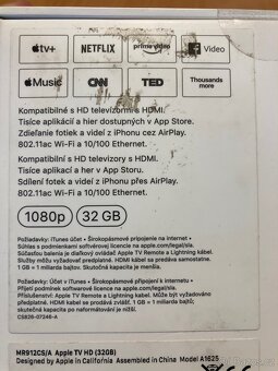 Apple TV HD (4. Generace) 32gb - 4