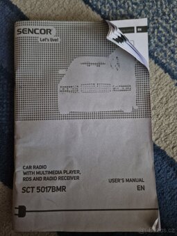Auto rádio sencor SCT 5017BMR - 4