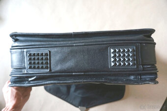 Kožená taška na 15,6 notebook značková - 4