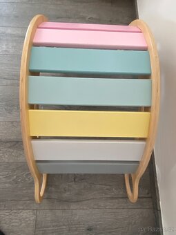 Montessori houpačka Elis Design 5v1 pastel - 4