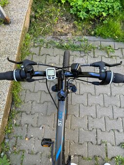 Horské kolo ST100 šedé XL 185cm-195cm - 4