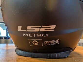 Výklopná helma LS2 Metro, velikost M / pěkná - 4