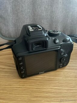 📸 Nikon D3400 set – se dvěma objektivy, brašnou, stativem a - 4