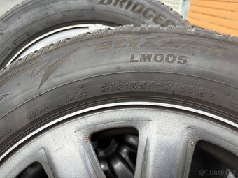 4 x pneu 215/65 R17 zimní , plech disky - 4