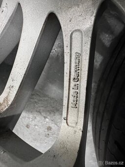 Alu kola AEZ 5x110 R17 ET40 Letní Pneu Continental - 4
