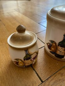 Sada porcelánových dóz a konvičky - 4