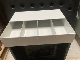 Pokladnička, kasička, trezorek, plechová skříňka 500 kč - 4