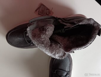 Nové kotníkové zimní boty vel. 39 - 4