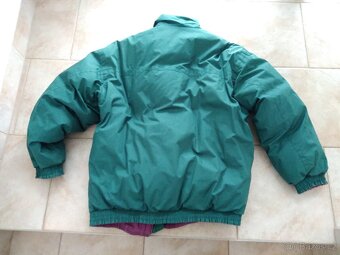 Péřová bunda s kapucí oboustrnná - 4