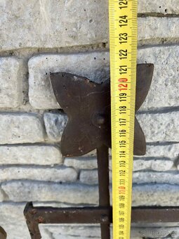 Ozdobná kovaná mříž - 4