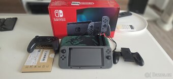 Nintendo Switch + 6 her + Controller + příslušenství - 4