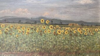 Starý malovaný obraz.. - 4