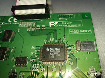 PCI řadiče 2x COM + LPT a 5x USB - 4