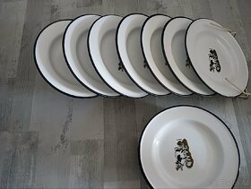 Smaltované talíře - 4