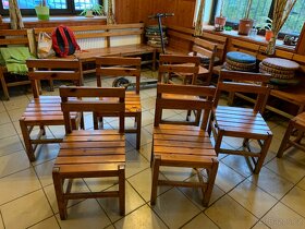 MASIV DŘEVĚNÉ židle 45 x 47 - 4
