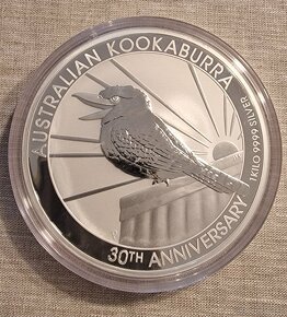 Stribrna mince 1 kg Kookaburra 2020 - 4