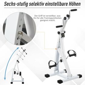Nové šlapadlo pro seniory / posiluje ruce i nohy / - 4