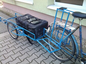 Kolo + přivěs na přepravu padlbordů třeba. - 4