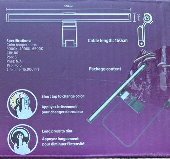 Screen bar LED svítidlo pro monitor - 4