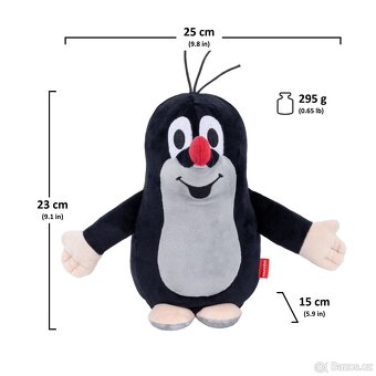 Krtek 20cm, tančící-hrající - 4