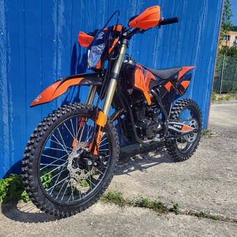 Pitbike APAQ PRO MAX 300cc E-START + svetlo oranžová - 4