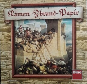 Kámen - zbraně - papír, DINO, stolní desková hra - 4
