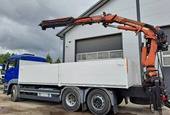 MAN TGS 26.400 - 6x2 - Valník + HR-ATLAS 165,2-A4 – EURO 6 - 4